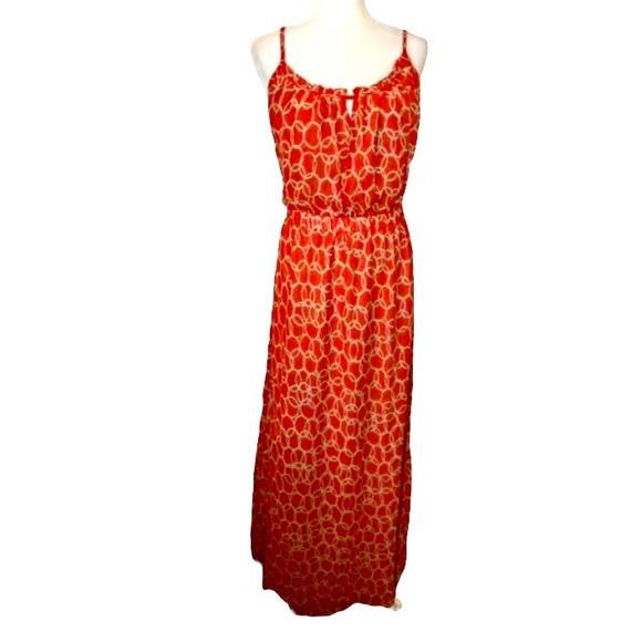 Banana republic lined maxi dress size 0 - Picture 2 of 6